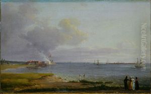 View over Oresund near the Lime Works