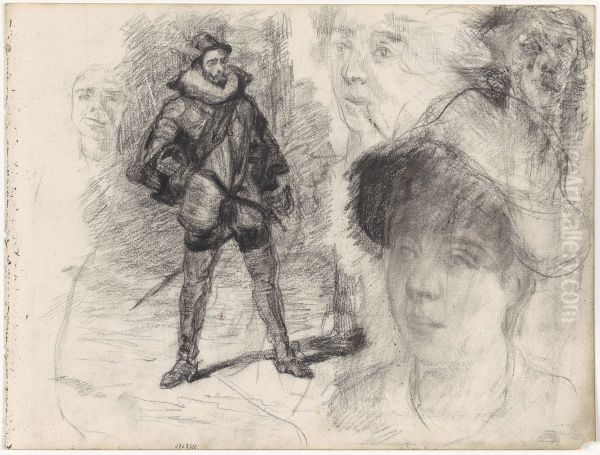 Don Quichotte en 4 gezichten - view 1