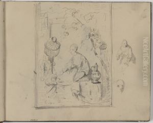 Genretafereel by James Ensor