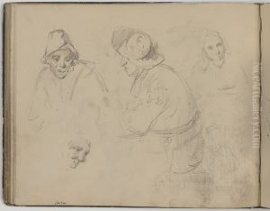 Figuren by James Ensor