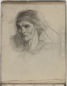 Vrouwenhoofd by James Ensor