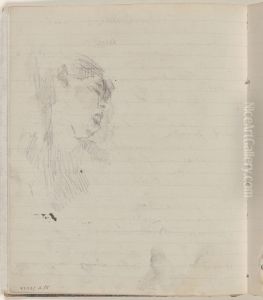 Slapend meisje by James Ensor