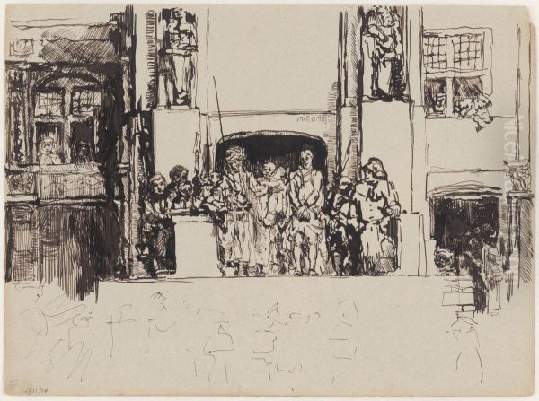 Christ mocked - view 1