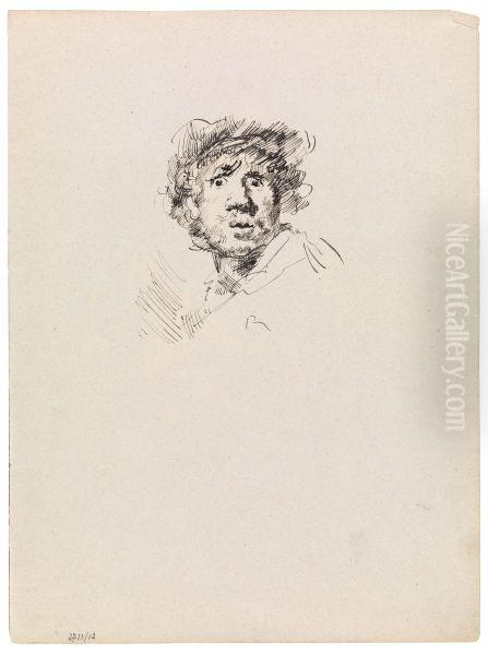 Rembrandt's Self Portrait - view 1