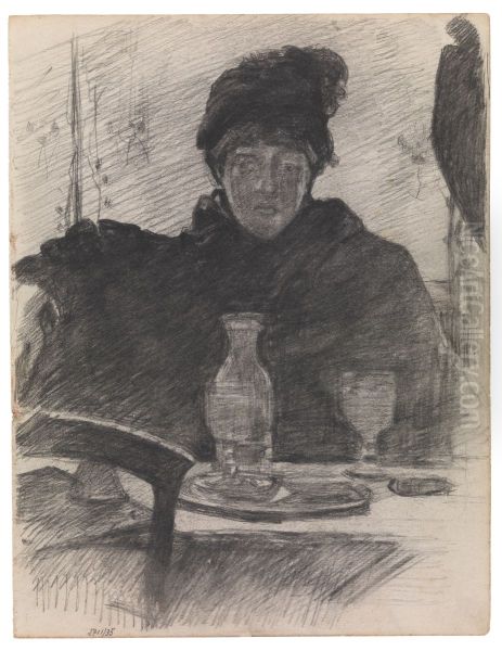 The absinthe drinker - view 1