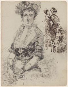 Madam Gratiot by James Ensor