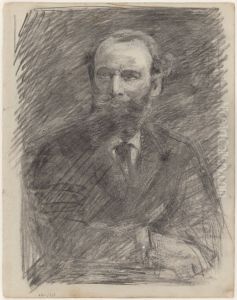 The Painter Edouard Manet by James Ensor