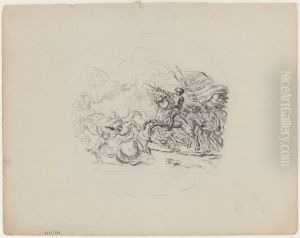 Aanstormend leger by James Ensor