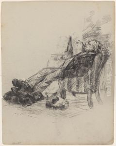 Seated Man by James Ensor