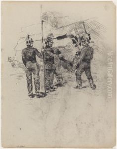 The Dead Soldier by James Ensor