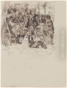 Cafe-concert a Munich by James Ensor