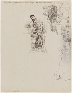 Smid en kandelaar by James Ensor