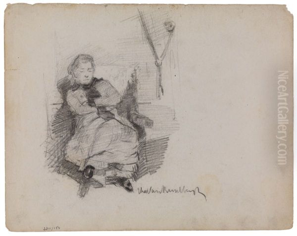 Sleeping Woman - view 1