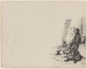 Seated Woman by James Ensor