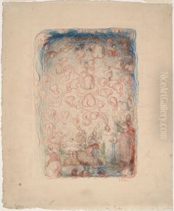 Balletscene by James Ensor