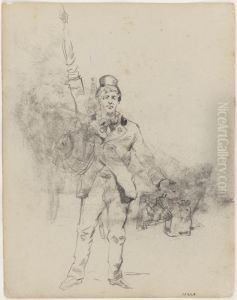 Kopie naar Grevin by James Ensor