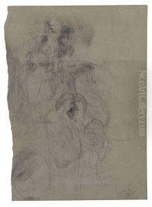 Mythologische scene by James Ensor