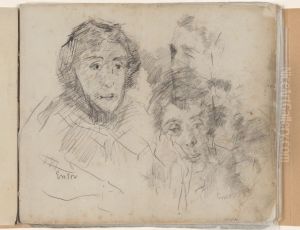Moeder van Ensor by James Ensor