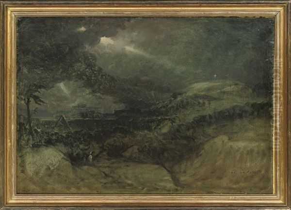Figures In Moonlight - view 1