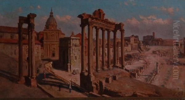 Veduta Del Foro Romano - view 1