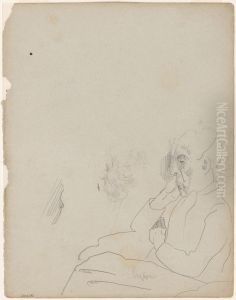 Moeder van Ensor by James Ensor