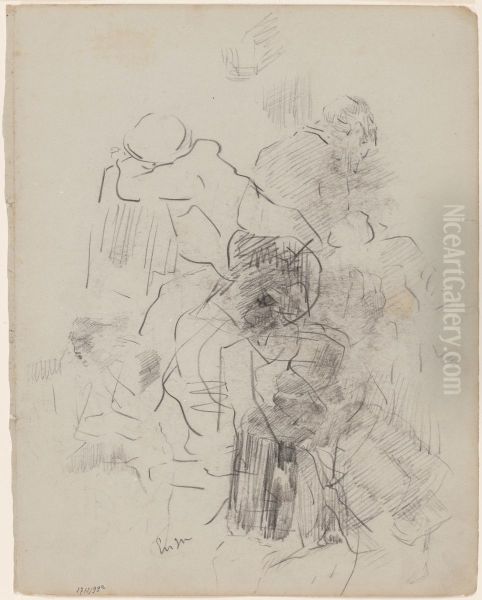 Voorovergebogen figuren - view 1