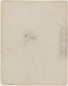 Jonge vrouw by James Ensor