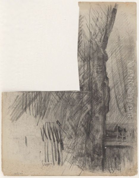 Fragment van raam met opgetrokken overgordijn - view 1