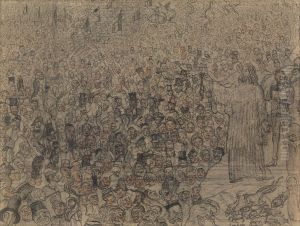 The multiplication of the fishes by James Ensor