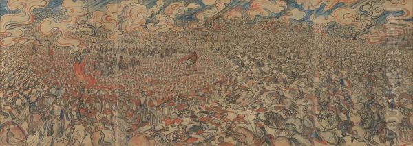 The cuirassiers of Waterloo - view 1