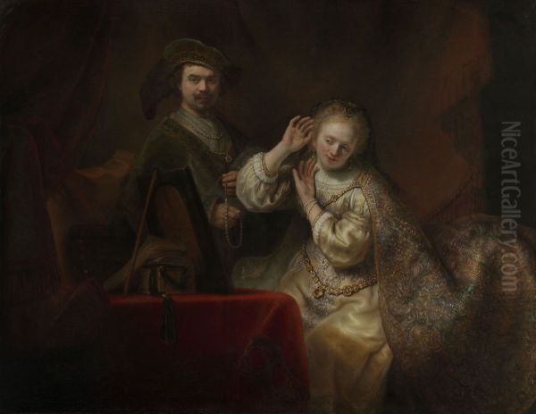 Rembrandt and his Wife Saskia - view 1