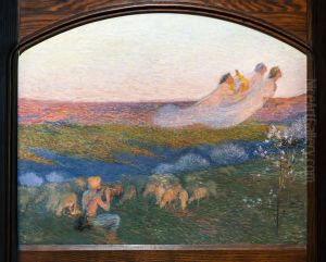 Berger et ses trois muses