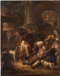 Joseph bewailed as dead by his father; the sons and daughters are unable to console him (Genesis 37:22-33)
