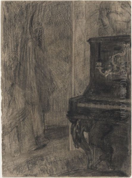 The piano - view 1