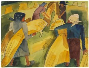 Frauen bei der Ernte Frauen bei der Ernte