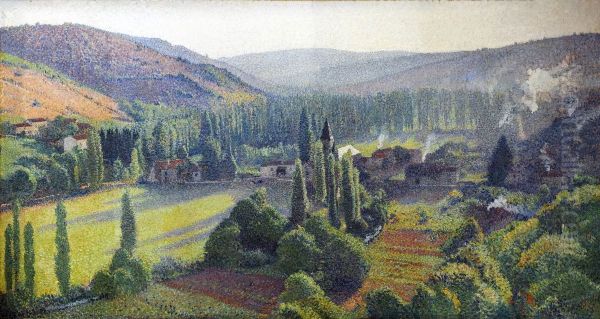 Labastide-du-Vert, in the morning - view 1