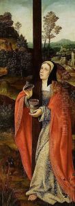 De H. Maria Magdalena by Master Of Frankfurt