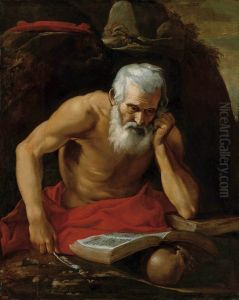 The penitent St. Jerome.