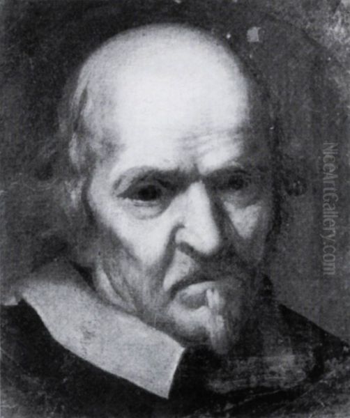 Head of an old man. - view 1
