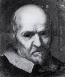 Head of an old man. Head of an old man.