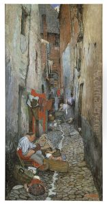 Alley by Jules De Bruycker