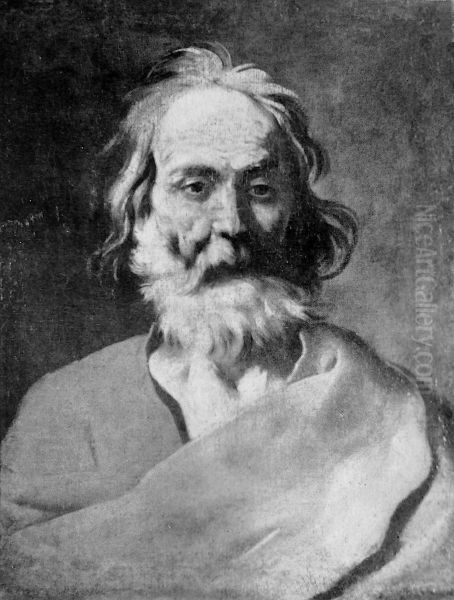 Head of an old man. - view 1