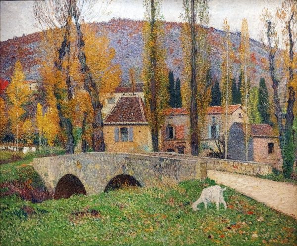 Le Pont de Labastide-du-Vert ou La Chevre blanche - view 1