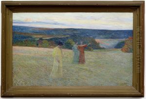 Les trois muses by Henri-Jean Guillaume Martin