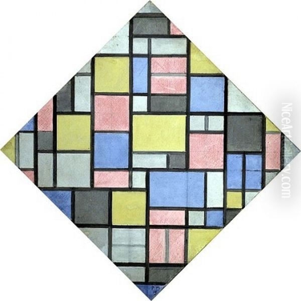 Composition with grid 6 - view 1