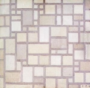 Composition with grid 7 by Piet Mondrian