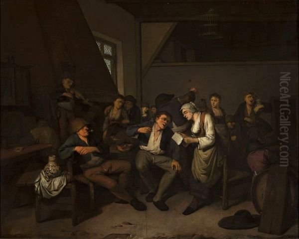 Scene at the inn. - view 1