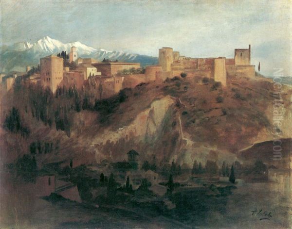 Die Alhambra in Granada - view 1