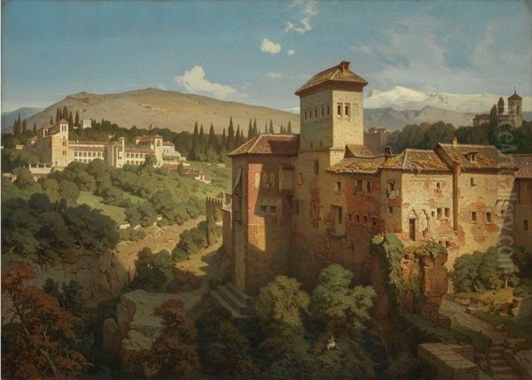 Das Generalife bei Granada - view 1