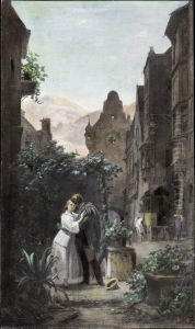 Der Abschied by Carl Spitzweg